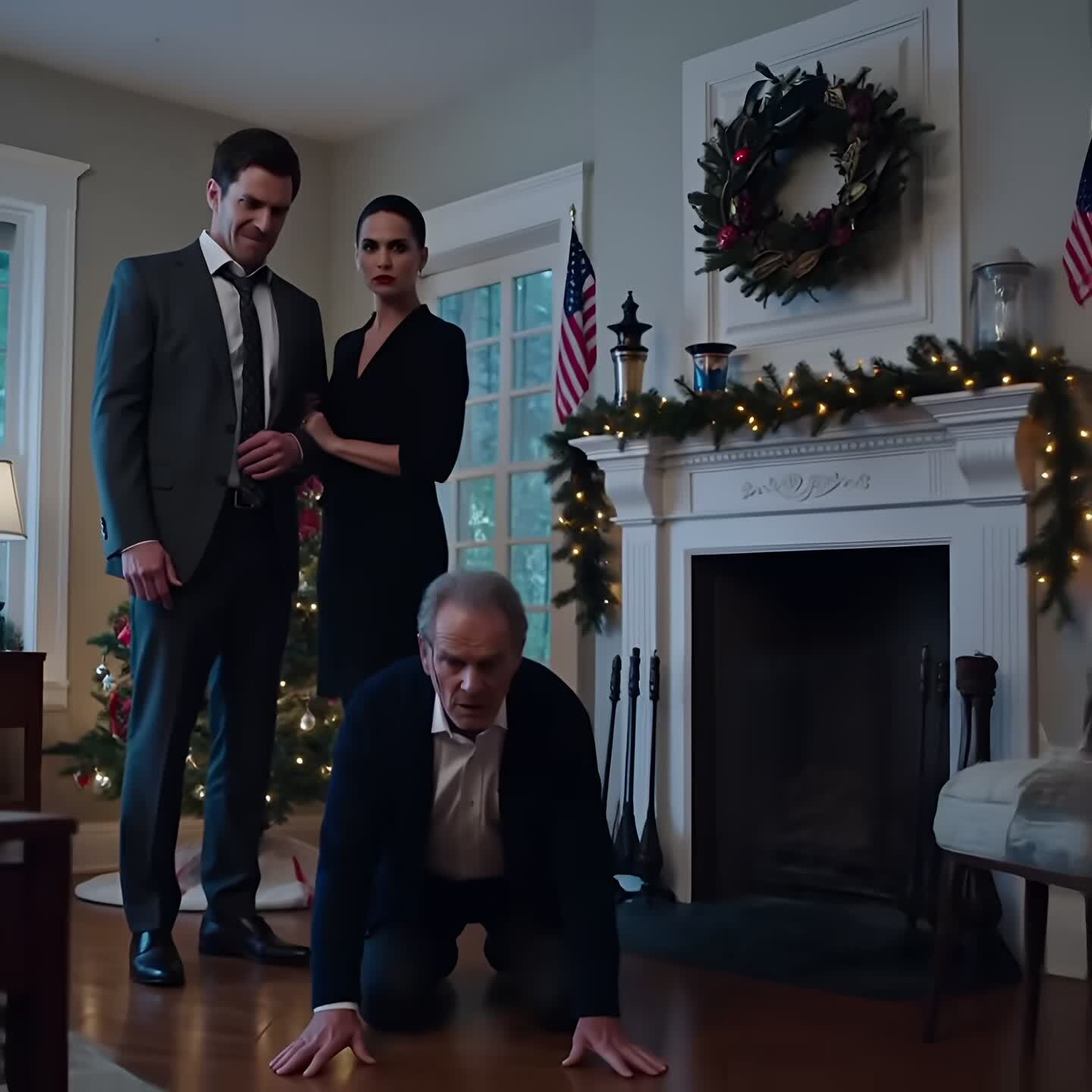 On Christmas Eve, I confronted my son’s wife for stealing my money. But instead of explaining, my son and his wife assaulted me, left me injured, and said, “Stay away from us, old man.” Two days later, my son called and asked, “Dad… did you pay the mortgage this month?” I paused… and replied with four words he would never forget.