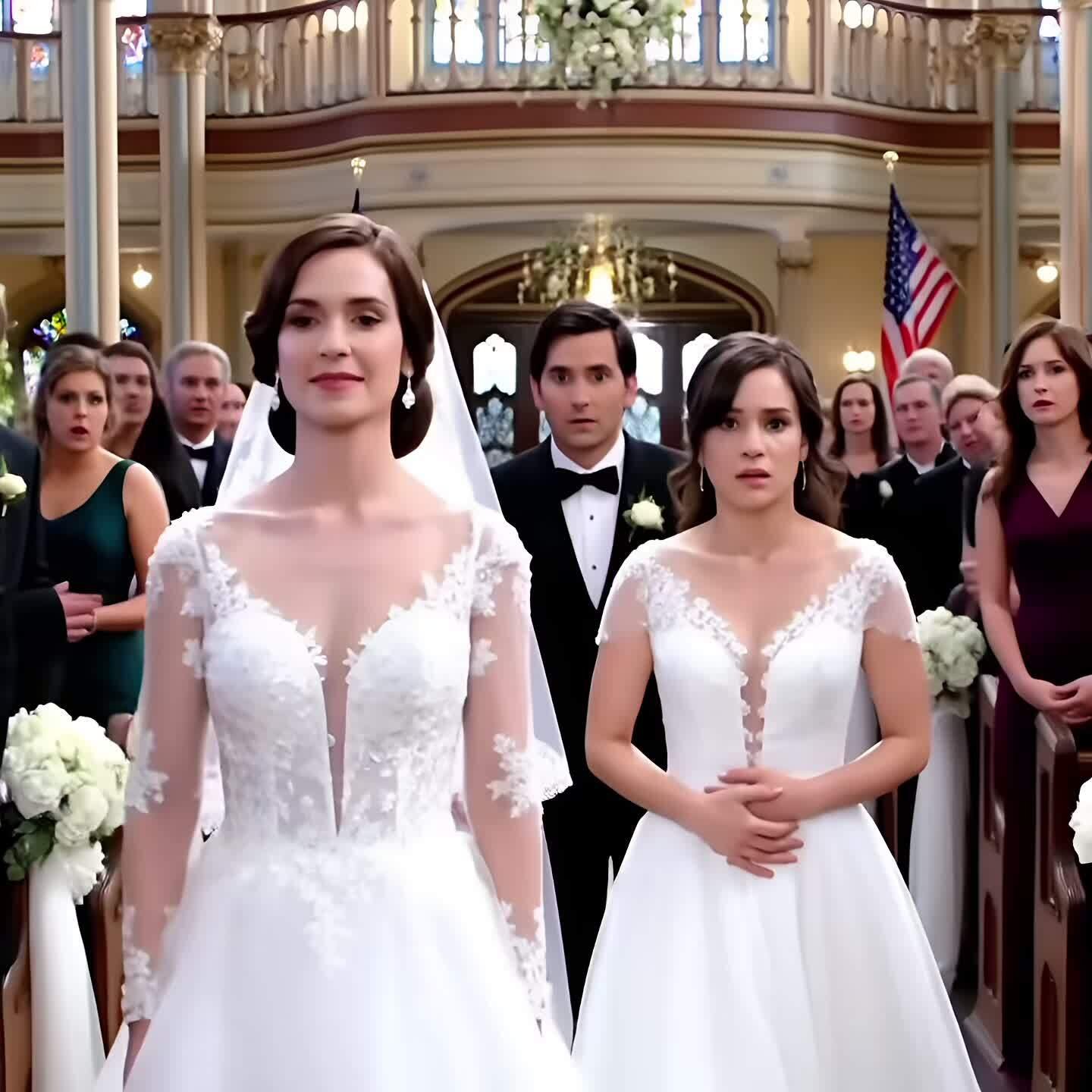 On my wedding day, I was about to say my vows when my maid of