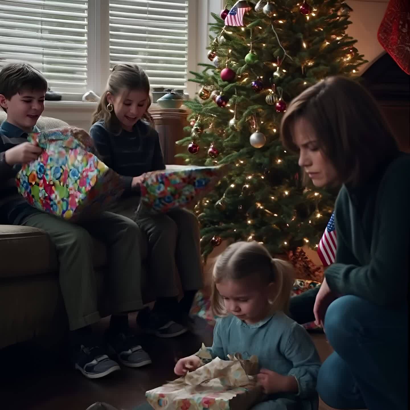 At The Family Gift Exchange, My Daughter Opened A Crushed Box With A Used Crayon Set Inside…