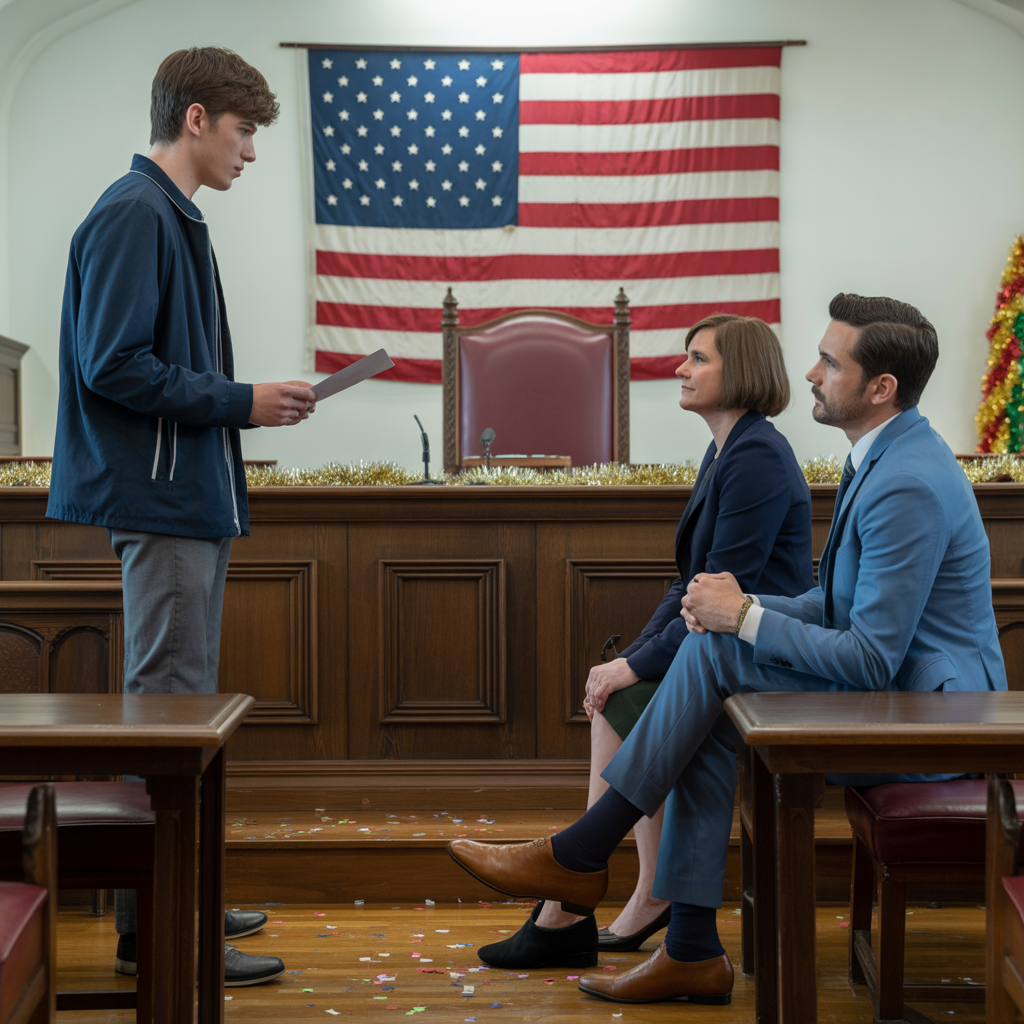 My Wife Left Her Son Behind 11 Years Ago, And I Raised Him Alone. Late Nights, School Meetings, Every Hard Day—Just Us. At 17, He Built An App Worth $3.7 Million. That’s When She Suddenly Came Back With An Attorney, Acting Like She Still Had A Claim To His Future. My Stomach Dropped. Our Lawyer Muted The Phone And Said, “This Could Get Ugly.” But My Stepson Didn’t Flinch—He Leaned In And Whispered, “Just Let Her Talk.”