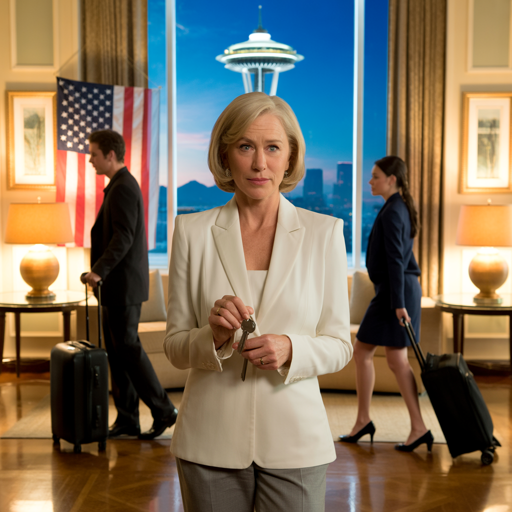 Six months ago my son pushed me out of my own home like I was nothing… today he showed up at my penthouse with suitcases and a smile, saying, “We’re here to move in,” and froze the second he saw what I’d built without him.