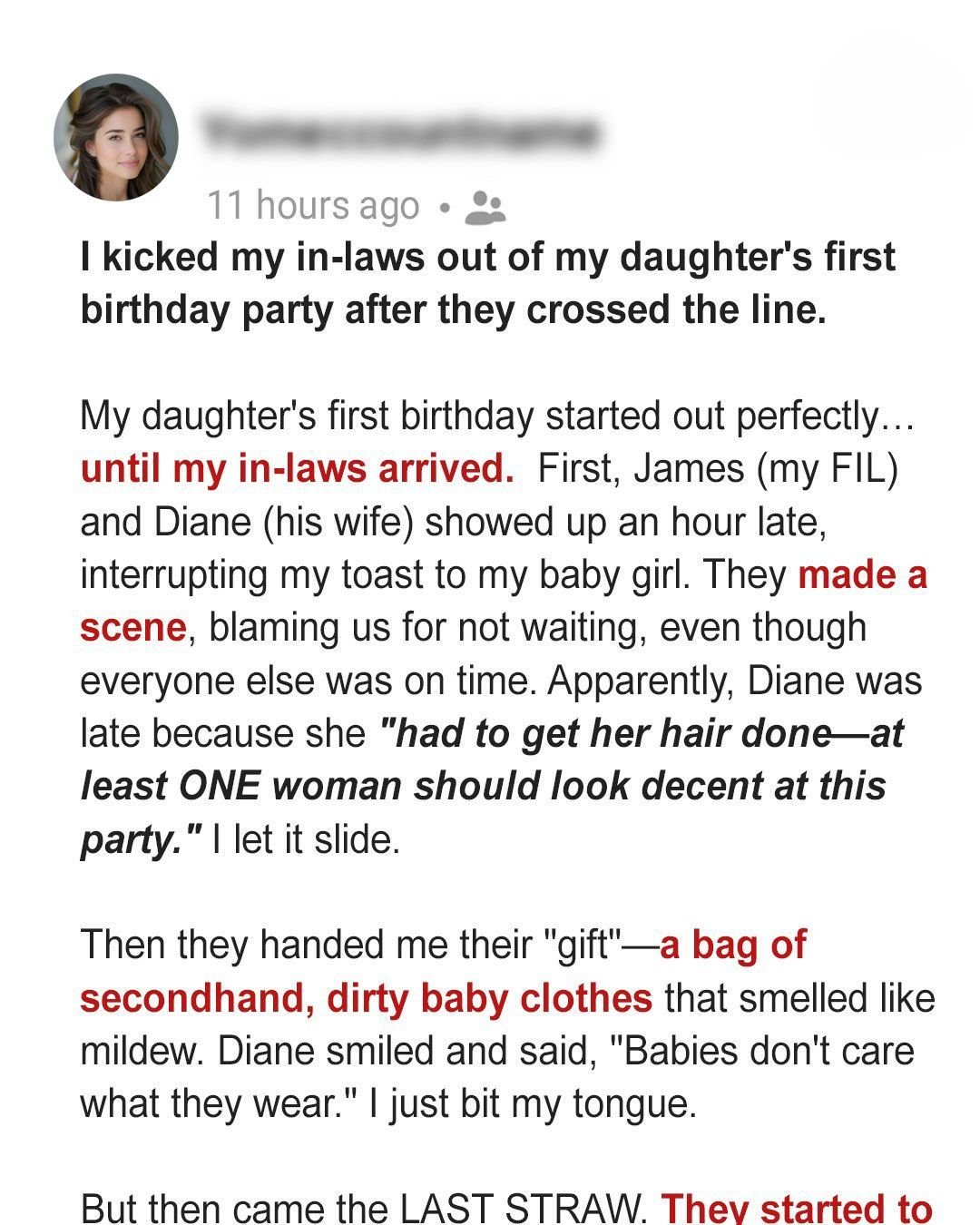 When Boundaries Are Tested at My Daughter’s Birthday, I Made a Difficult Choice