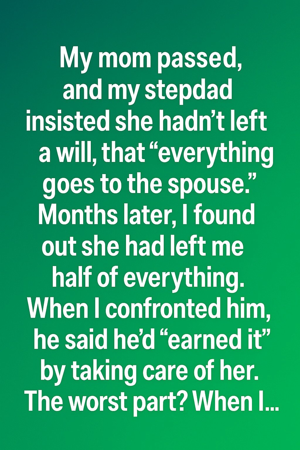 What I Discovered Months After My Mother’s Death Changed Everything