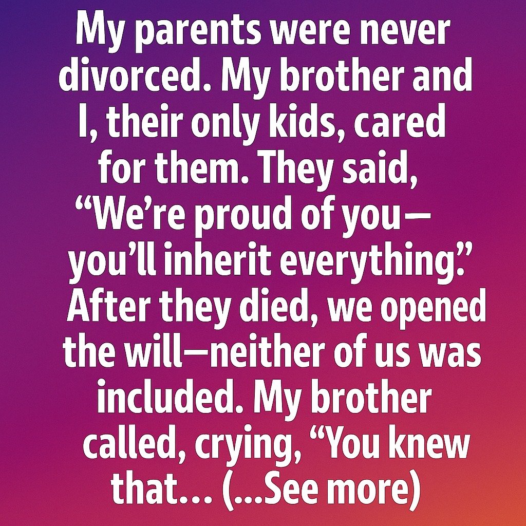 The Letter My Parents Left Behind Taught Me the Real Meaning of Inheritance