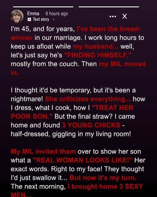 My MIL Brought Three Young Women into Our Home Because I Wasn’t Enough for Her Son, So I Got My Perfect Revenge – Story of the Day