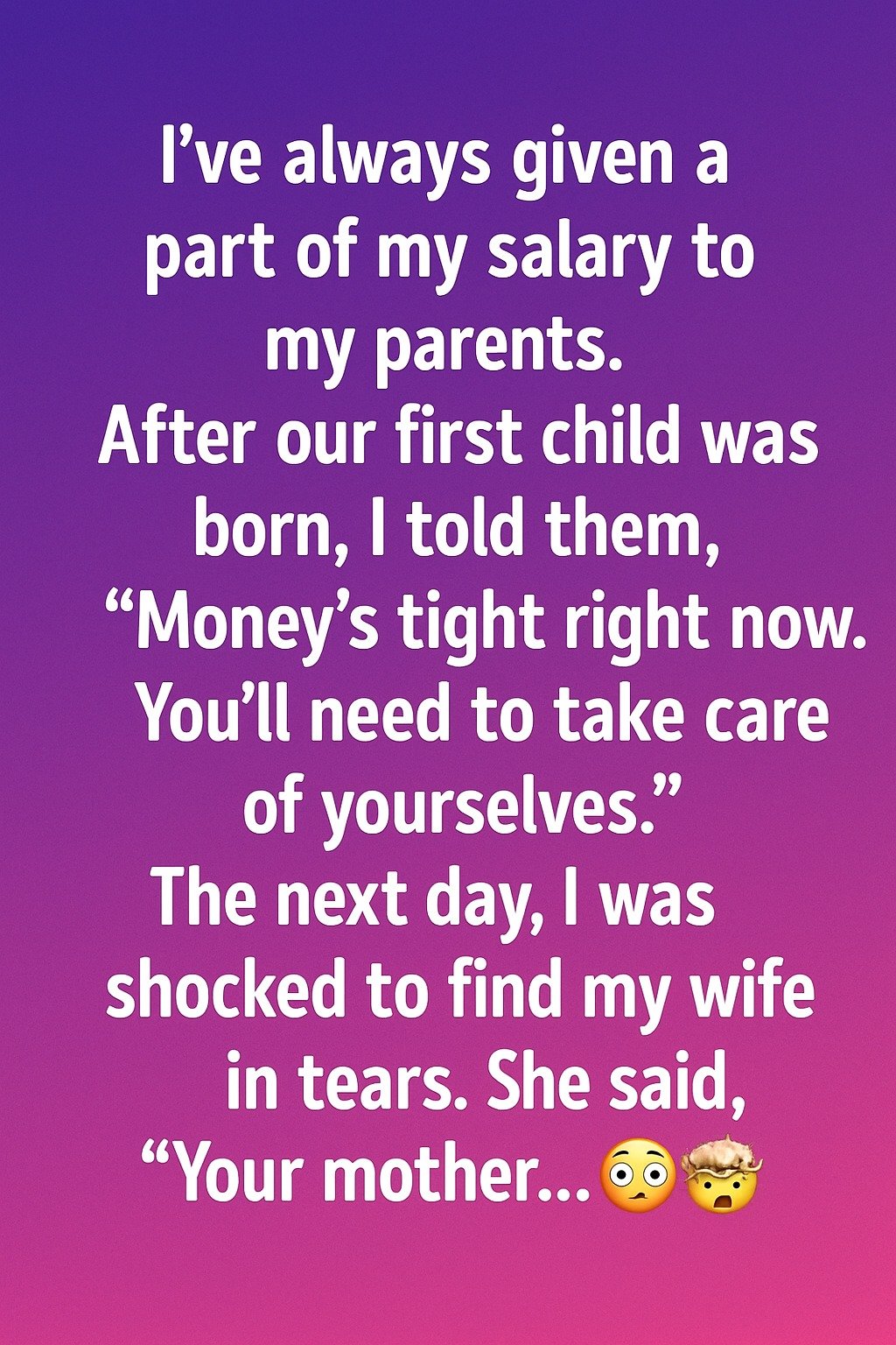 When Responsibility and Family Love Collide