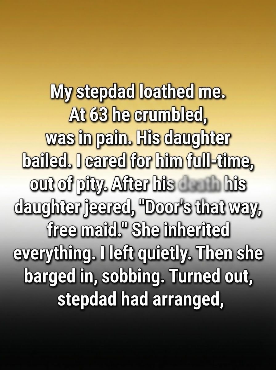 I Cared for the Man Who Never Loved Me — What He Left Behind Changed Everything