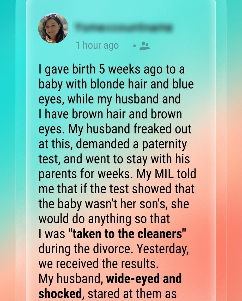 When a DNA Test Proved More Than Biology — It Restored Our Family’s Trust