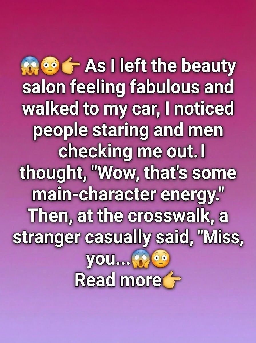 A Walk From the Salon That Brought an Unexpected Lesson