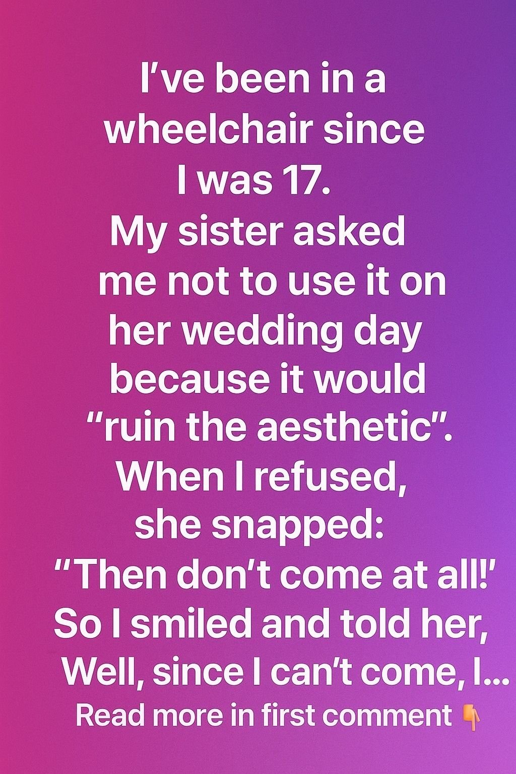 The Wedding Day That Taught Us What True Inclusion Means