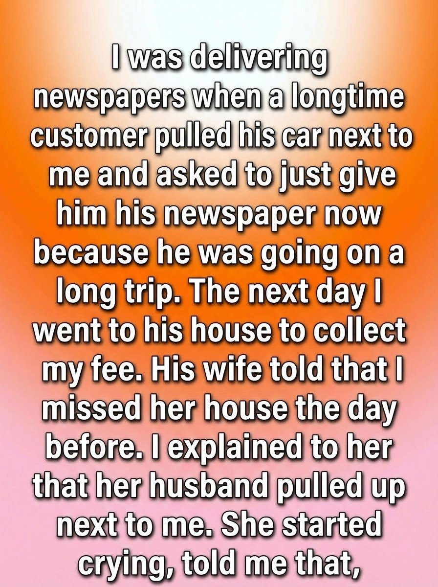 A Routine Delivery That Turned Into an Unexpected Life Lesson