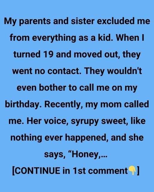 My Parents Ignored Me My Whole Life, Then