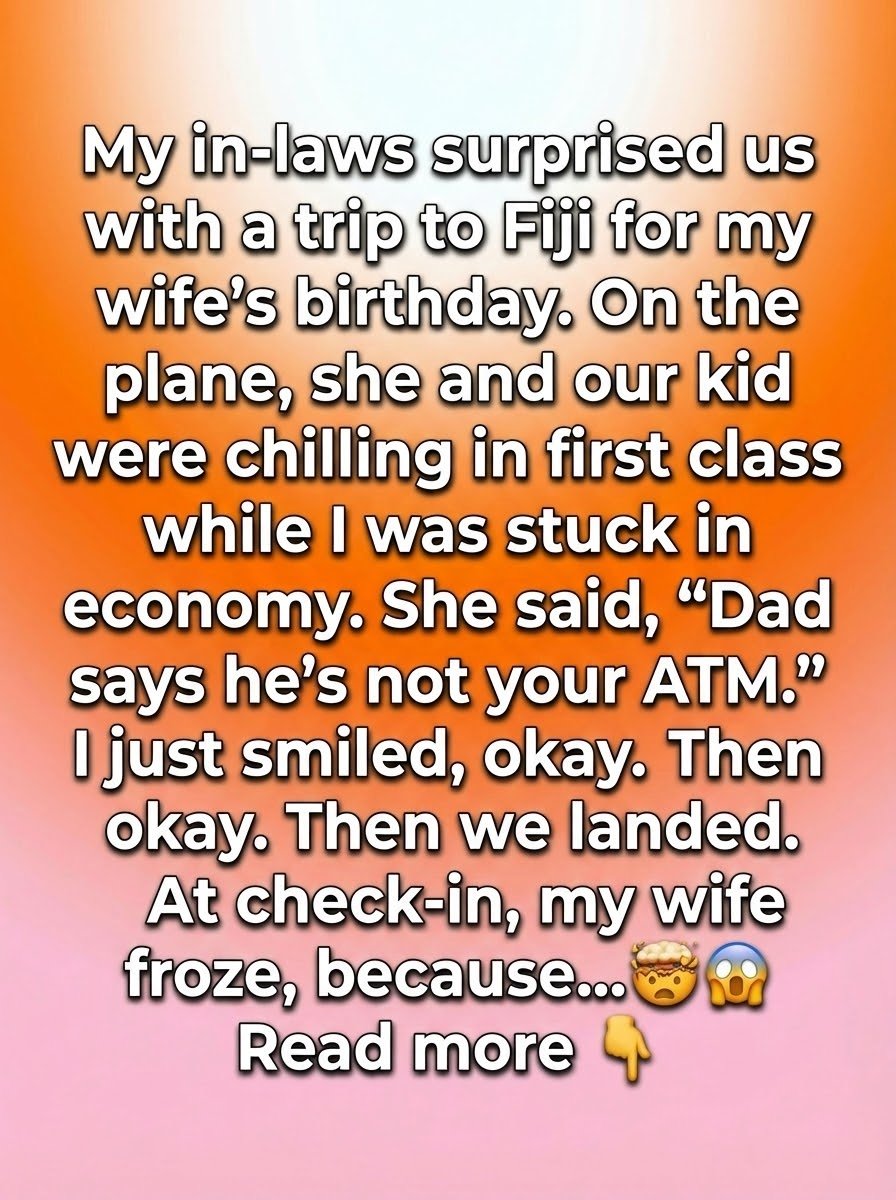 My in-laws surprised us with a trip to Fiji for my wife’s birthday