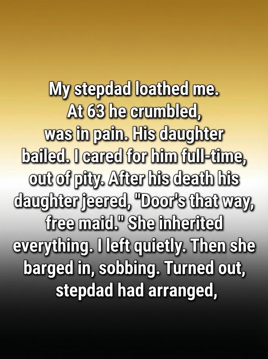 I Cared for the Man Who Never Loved Me — What He Left Behind Changed Everything