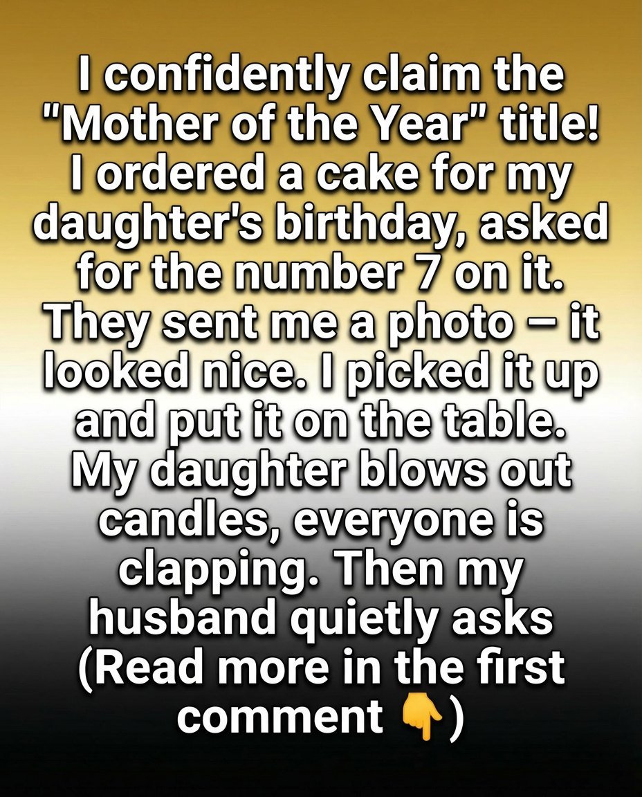 A Birthday Cake Mix-Up That Turned into a Sweet Family Moment