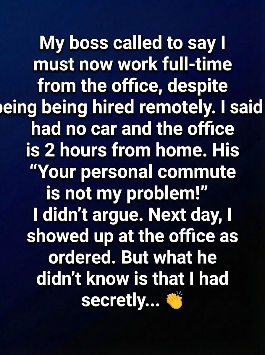 When a Sudden Office Policy Change Led to an Important Career Decision