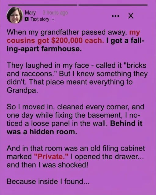 Why I Chose a Forgotten Farmhouse Over a Cash Inheritance