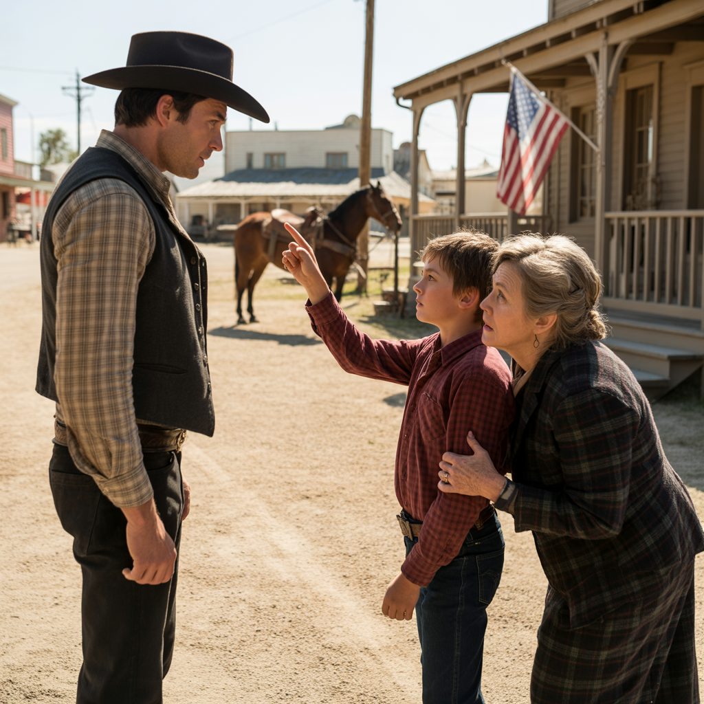 Rich Cowboy Walked Past A Beggar… Then His Son Whispered, “Father, That’s Ma”…