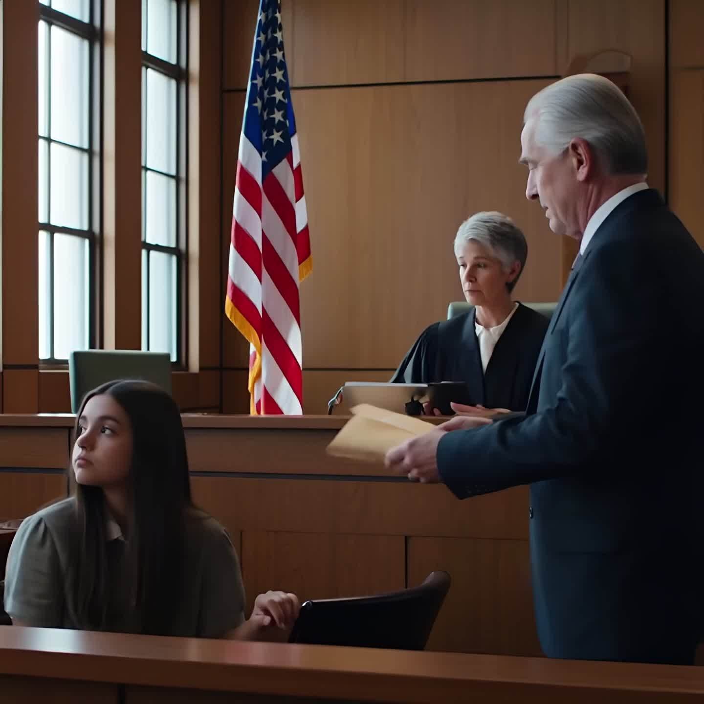 My late son’s wife left my grandchild with me “just for one day,” and never came back. Nine years later, she returned for the inheritance my son had left and brought a lawyer with her. But when I handed the judge an envelope, he looked stunned and asked, “Does she know?”